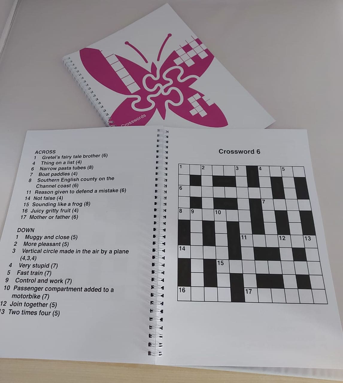 Large Print Crossword Book