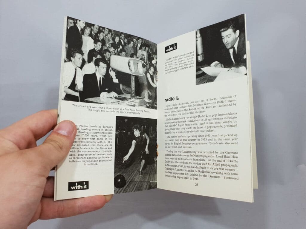 Memorabilia Booklet With It 60s Trends