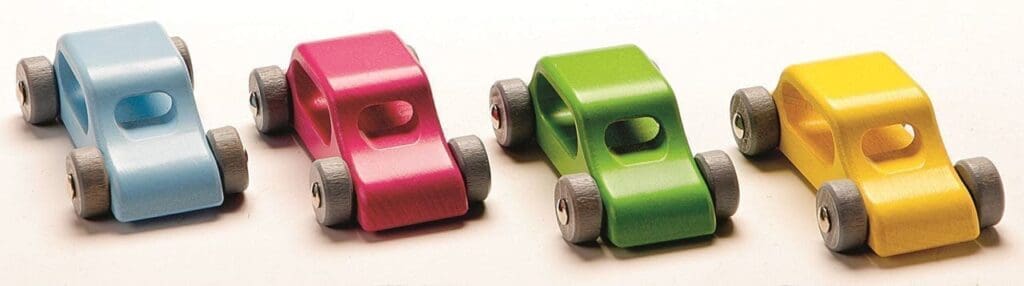 Wall Play Track - Set of Cars (set of 4 assorted)