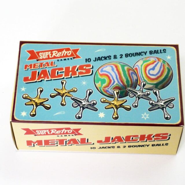 Retro Metal Jacks Game