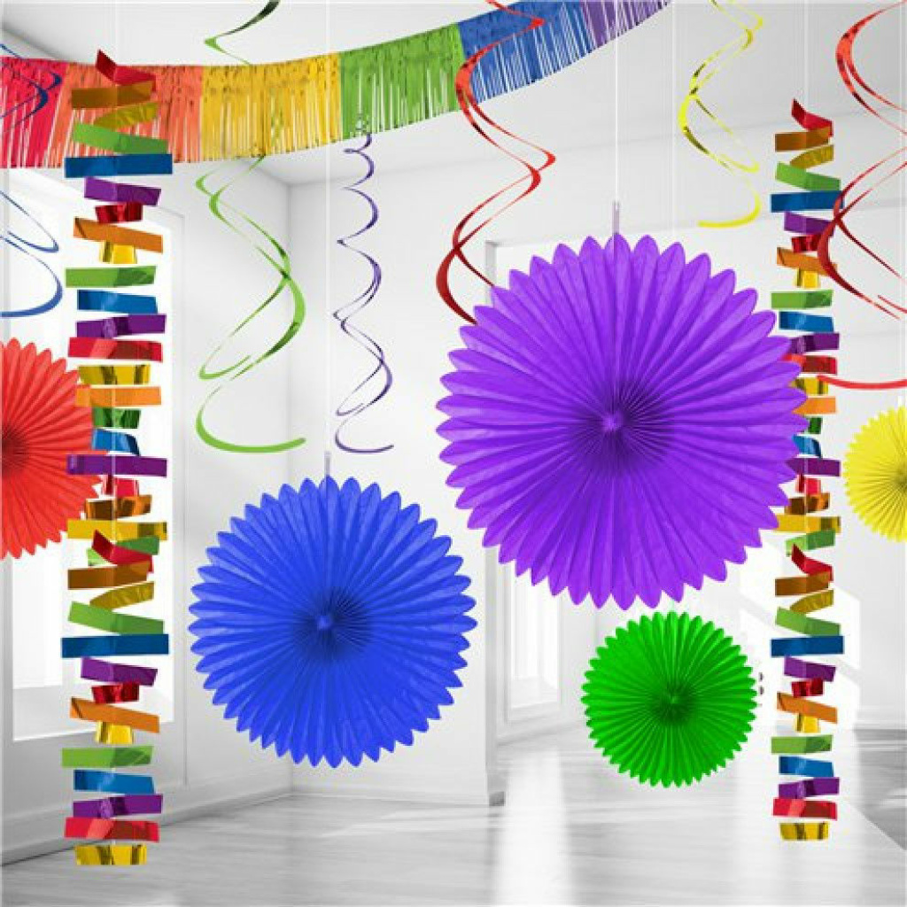 Birthday Rainbow Decor Kit