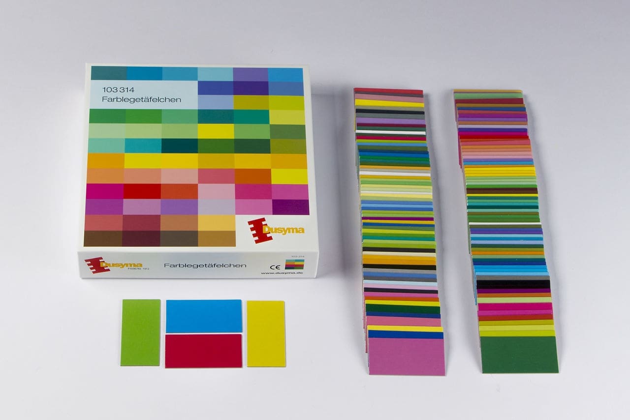 Colour Placement Tiles (144 assorted)