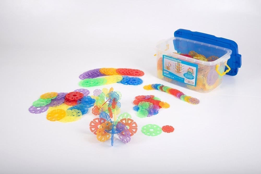 Translucent Linking Discs (510 assorted pieces)