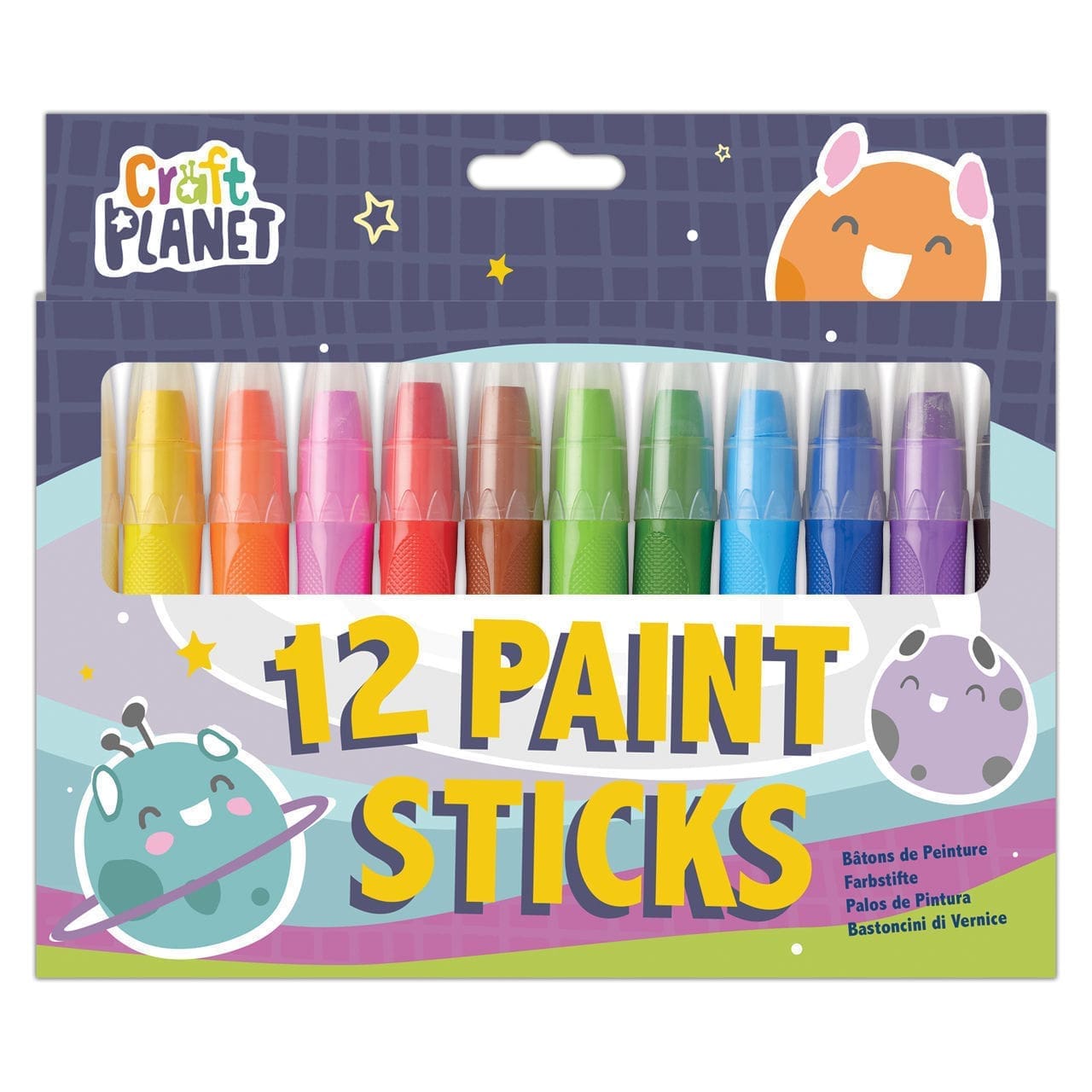 Bright Paint Sticks (pack of 12)