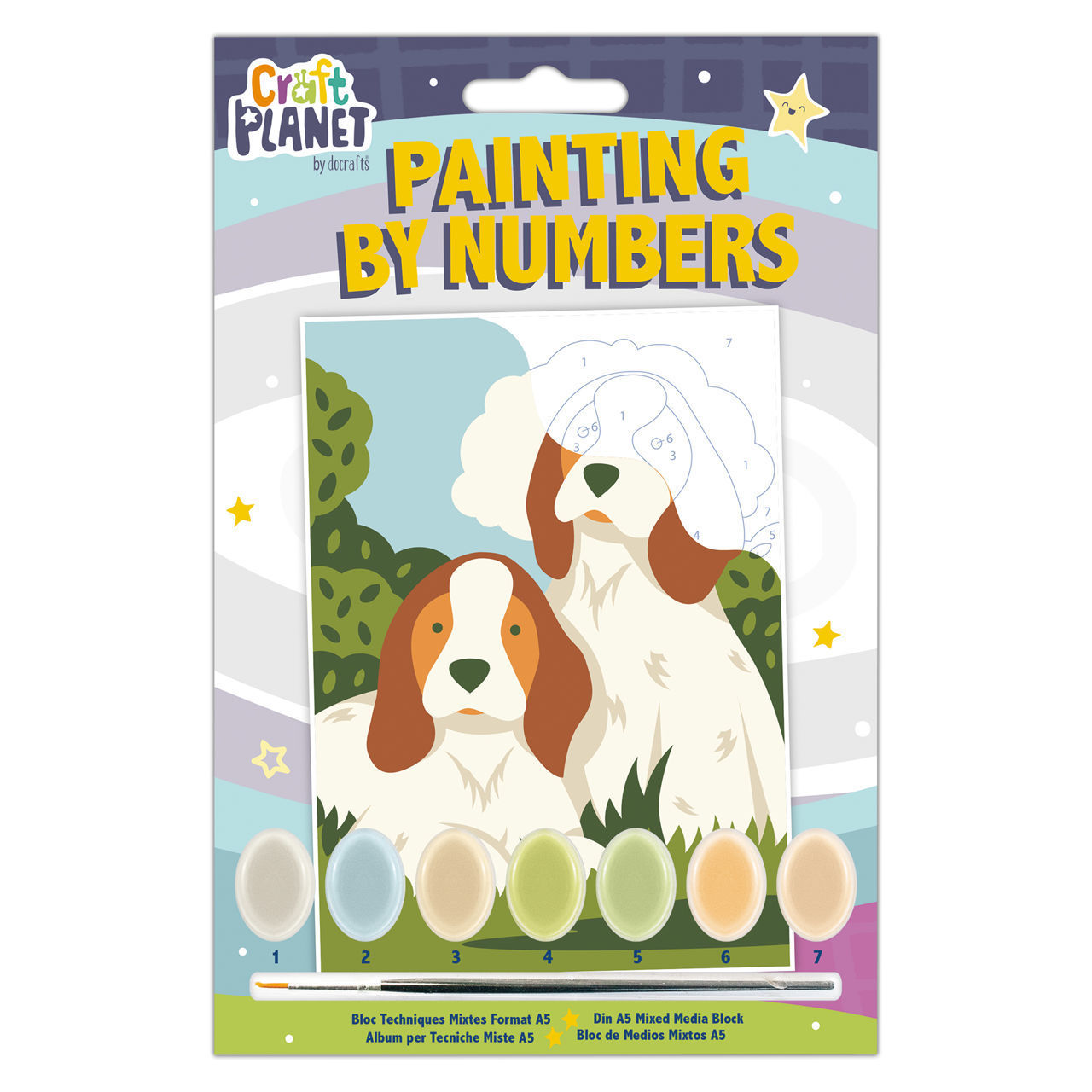 Paint by Numbers Mini - Dogs