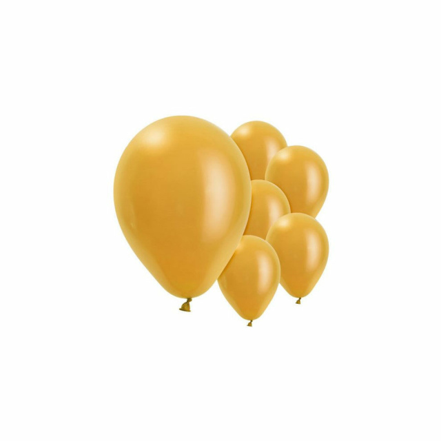 Gold Balloons (pack of 10)