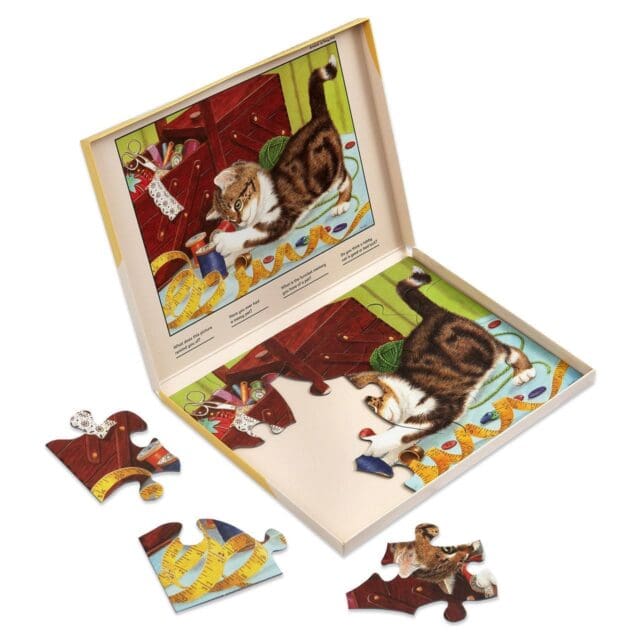 13 Large Piece Puzzle - Life of a Kitten