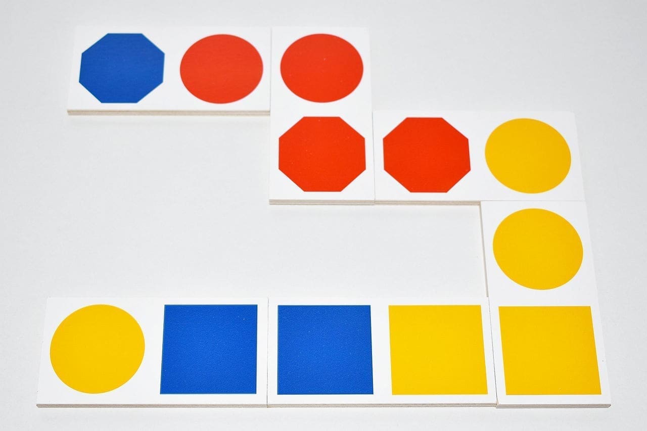 Shape Colour Dominoes