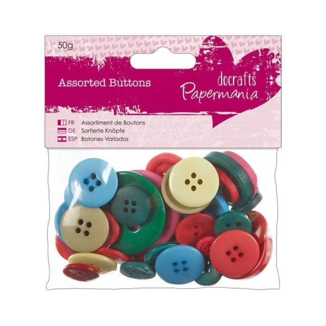 Craft Buttons Set (50g)