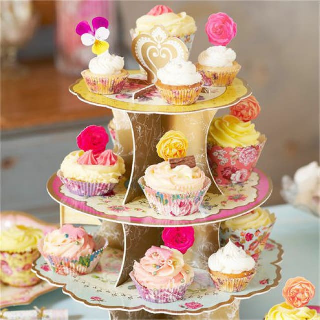 Vintage Cake Stand - 3 Tier