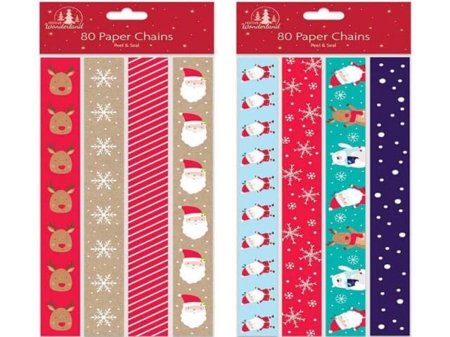 Christmas Paper Chains (Makes 80)