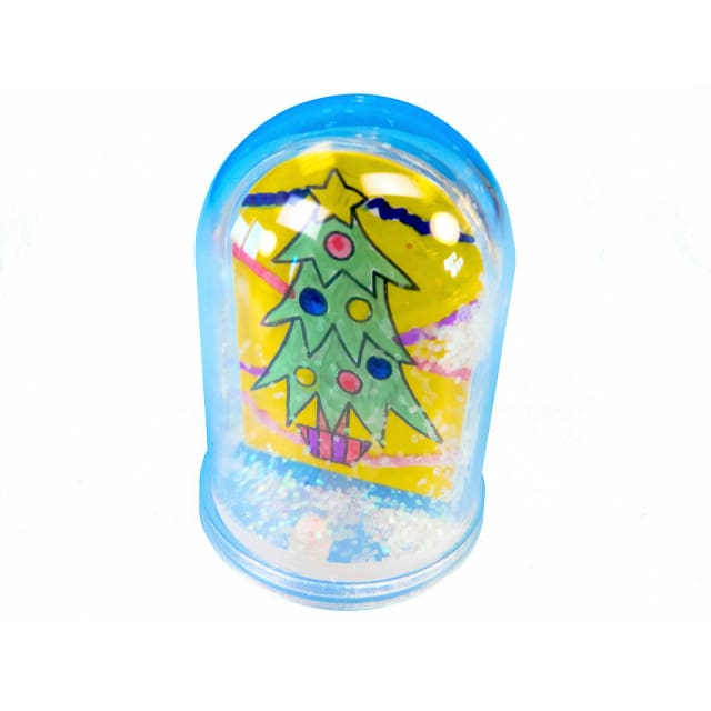 MYO Christmas Snow Dome (pk4)