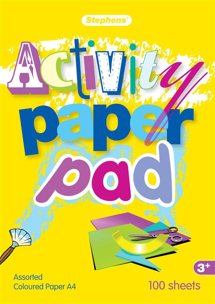 A4 Activity Paper Pad