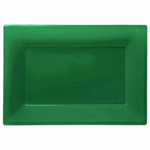 Green Serving Patters - Pk3